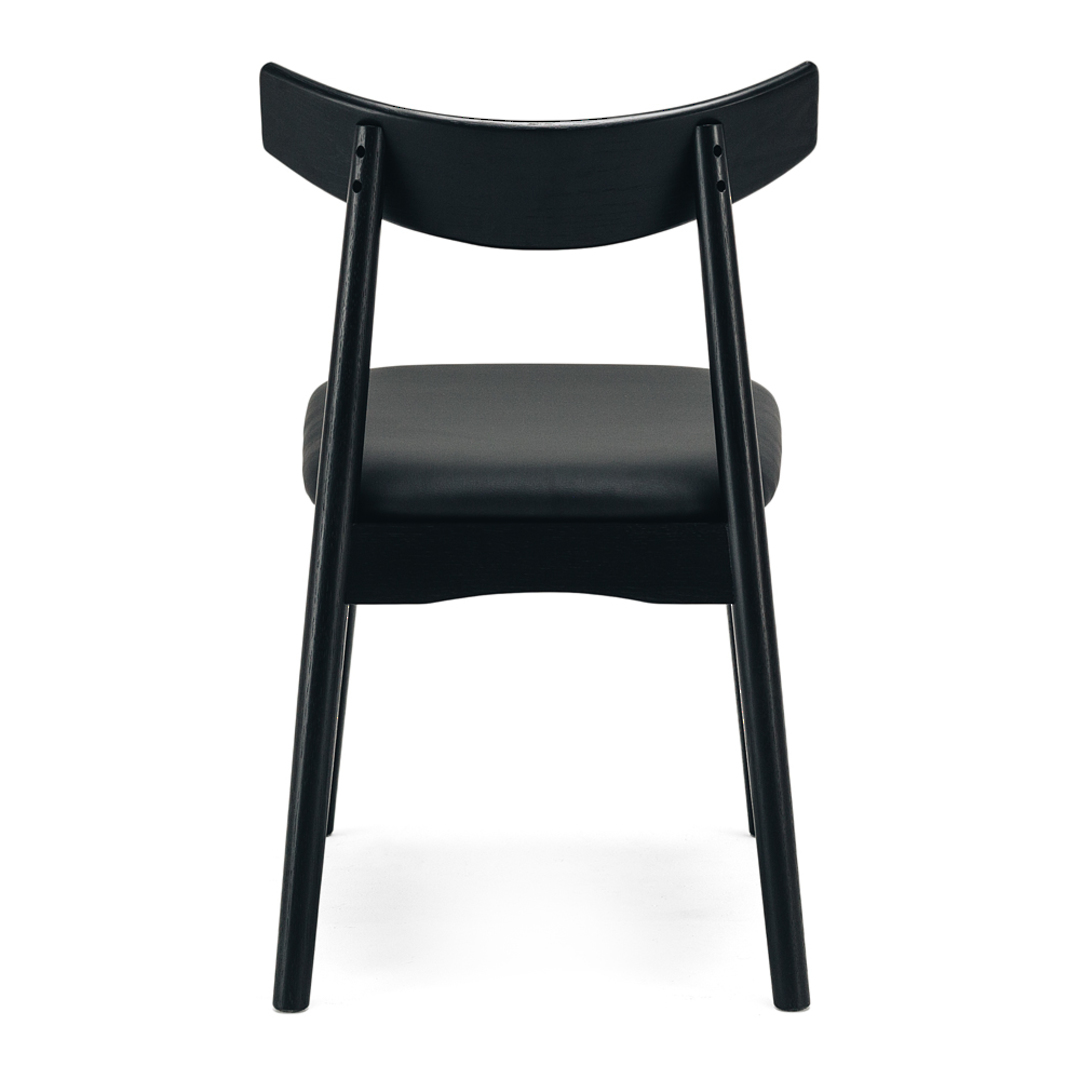Wagner Chair Black Oak image 3